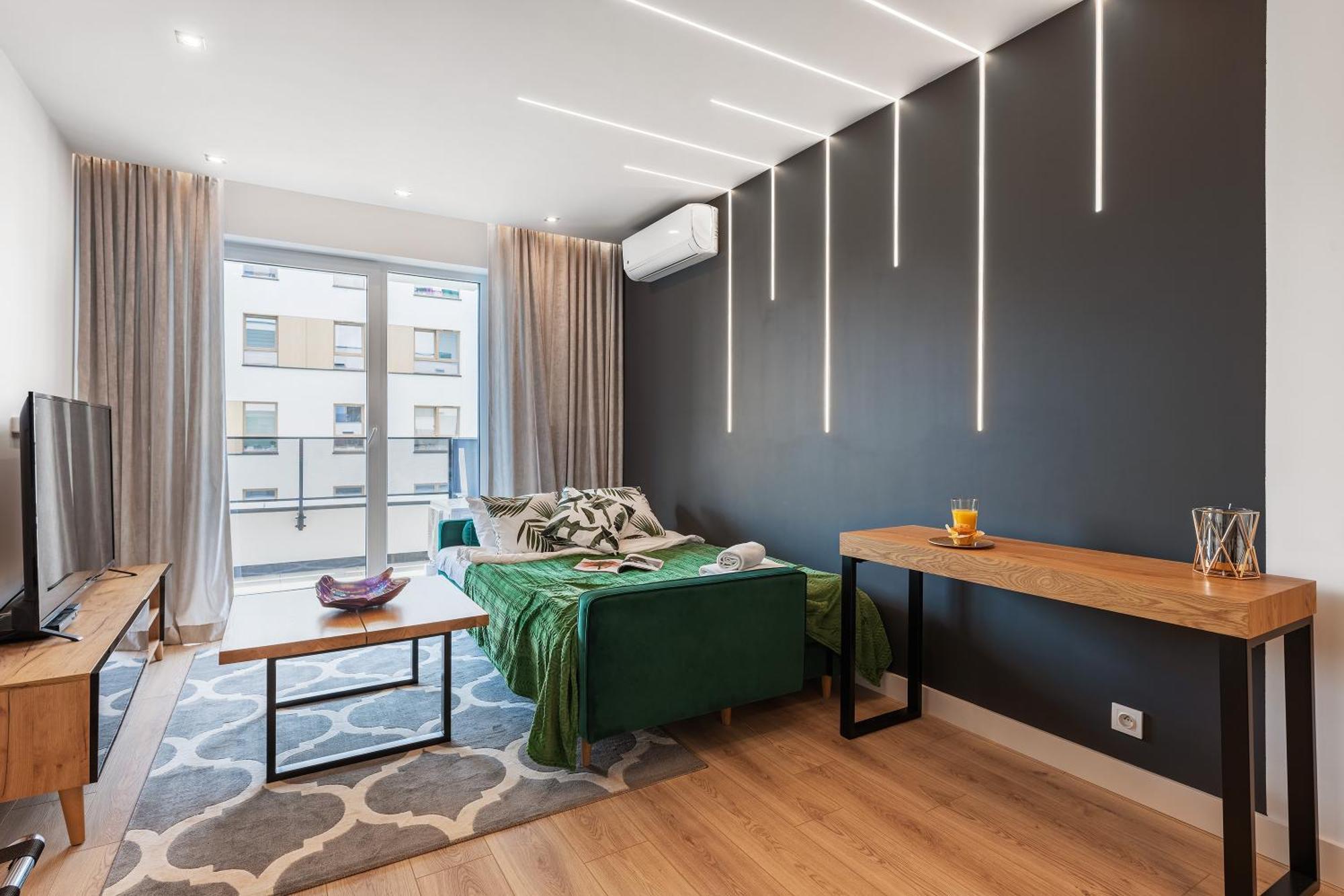 P&O Serviced Apartments Group Komputerowa Warszawa Pokój zdjęcie