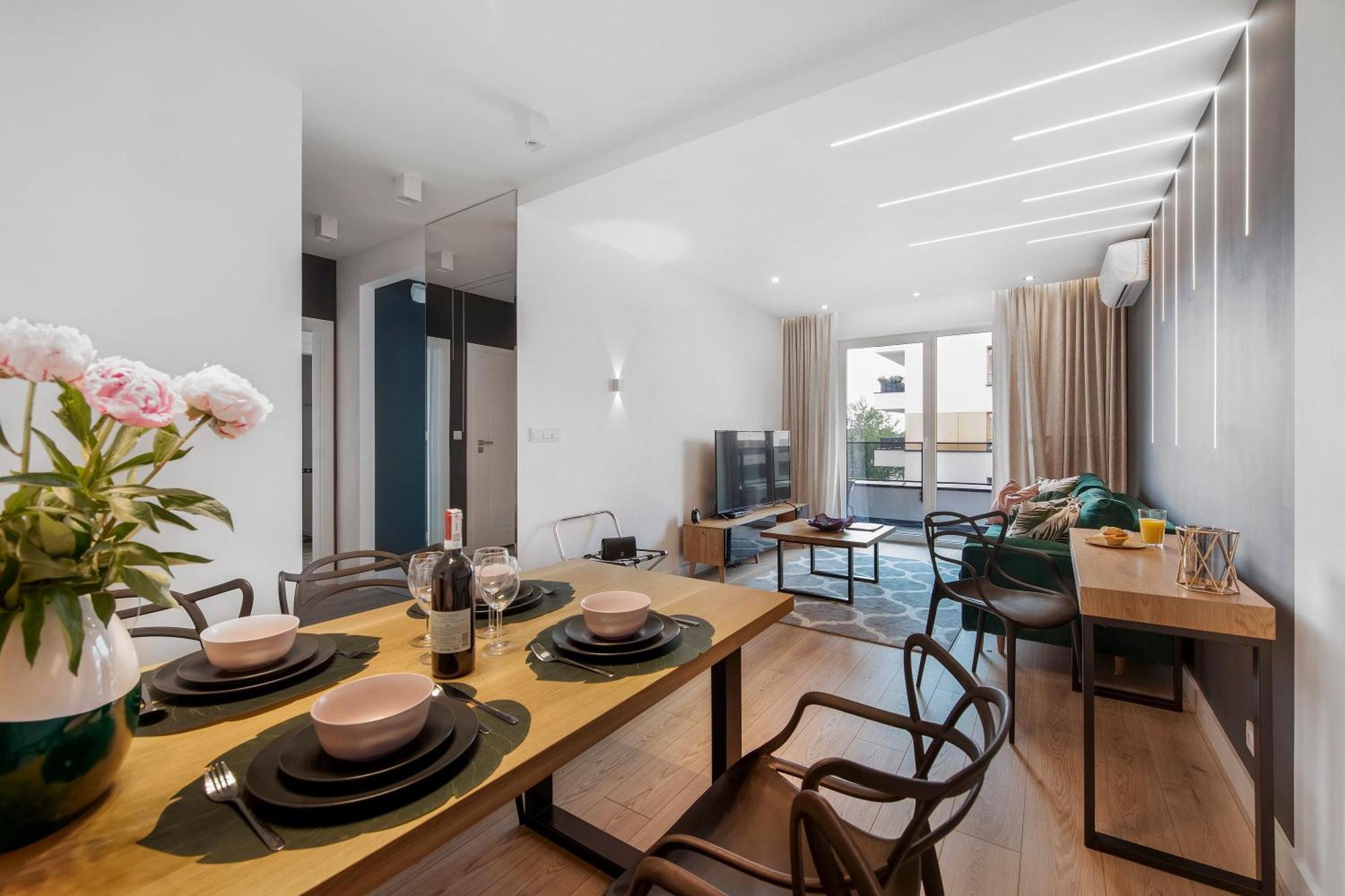 P&O Serviced Apartments Group Komputerowa Warszawa Pokój zdjęcie